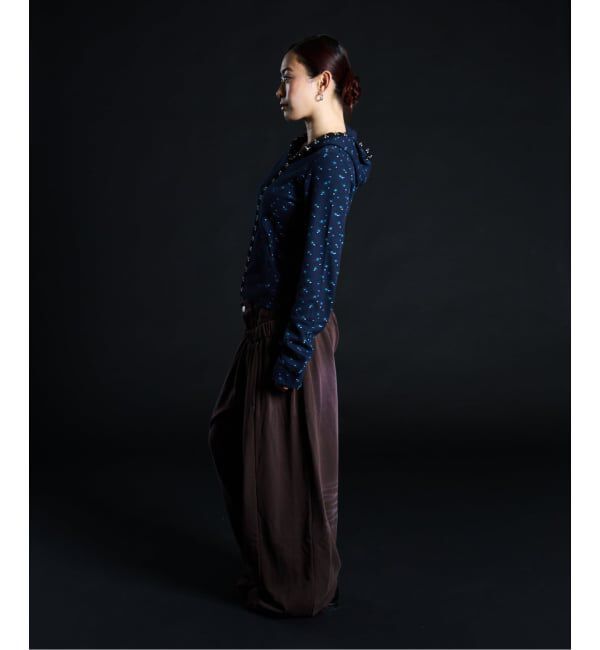 JOINT WORKS「フックディテール ワッフルジップフーディー / J Floral Hook Waffle Hood」|パーカー|