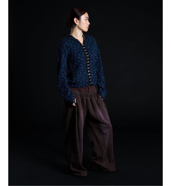 JOINT WORKS「フックディテール ワッフルジップフーディー / J Floral Hook Waffle Hood」|パーカー|