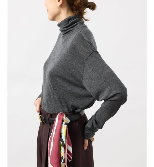 VERMEIL par iena「《予約》INSCRIRE アンスクリア Wool Fraise Turtle Neck」|Tシャツ・カットソー|