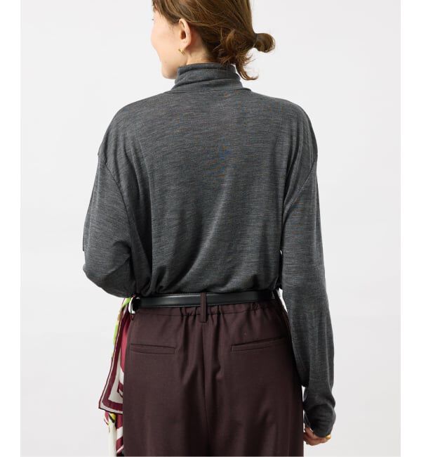 VERMEIL par iena「《予約》INSCRIRE アンスクリア Wool Fraise Turtle Neck」|Tシャツ・カットソー|