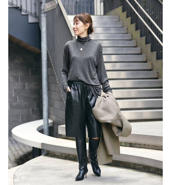 VERMEIL par iena「《予約》INSCRIRE アンスクリア Wool Fraise Turtle Neck」|Tシャツ・カットソー|