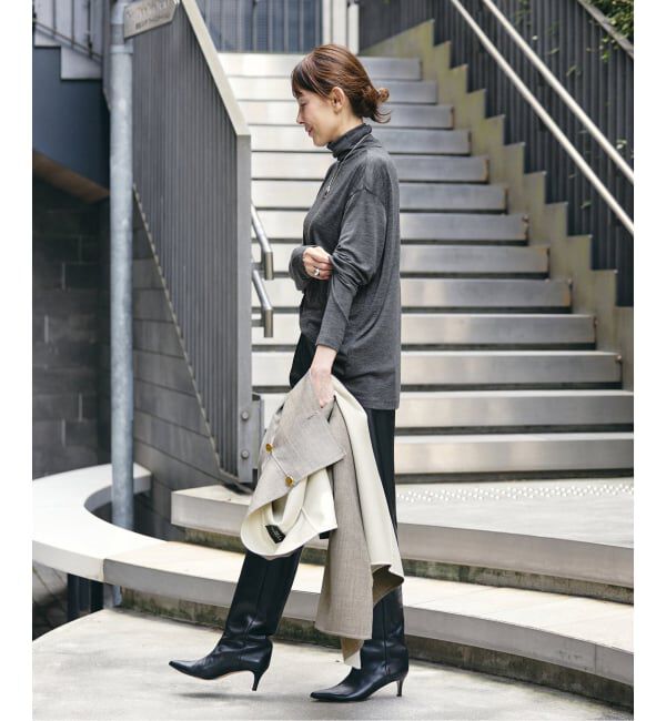 VERMEIL par iena「《予約》INSCRIRE アンスクリア Wool Fraise Turtle Neck」|Tシャツ・カットソー|