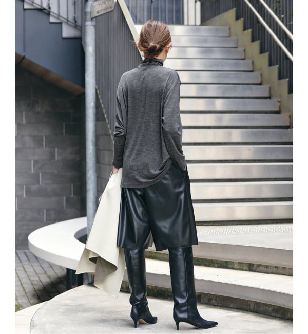 VERMEIL par iena「《予約》INSCRIRE アンスクリア Wool Fraise Turtle Neck」|Tシャツ・カットソー|