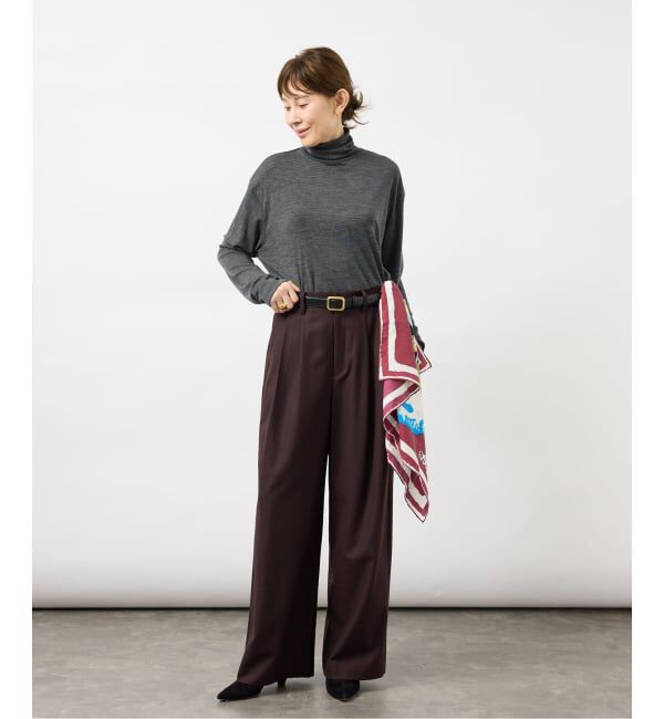 VERMEIL par iena「《予約》INSCRIRE アンスクリア Wool Fraise Turtle Neck」|Tシャツ・カットソー|