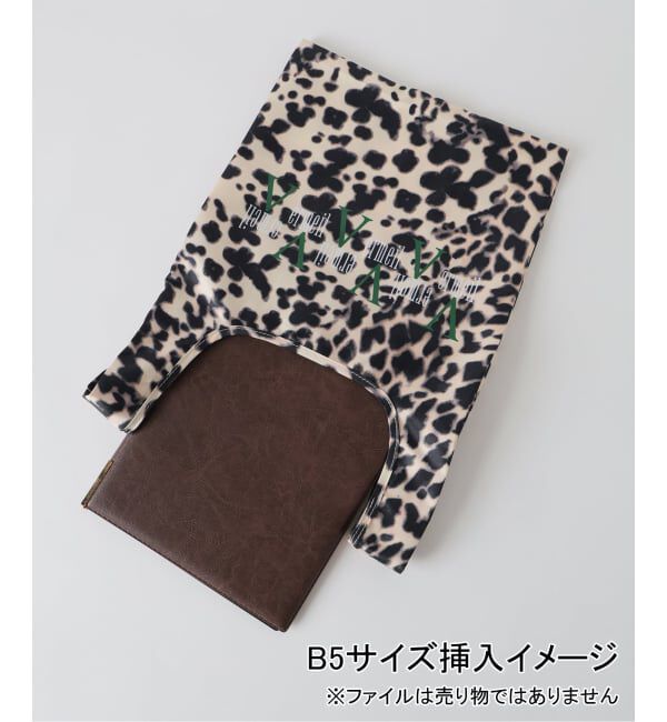 VERMEIL par iena「《追加2予約》VERMEIL レオパードエコバッグmini」|その他|