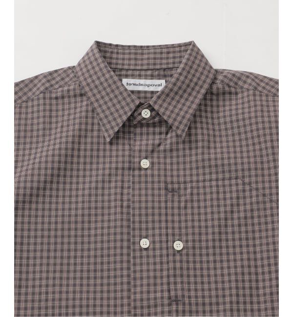 PULP「cabaret poval / キャバレーポバール IP PLAID S/S SHIRT」|シャツ・ブラウス|