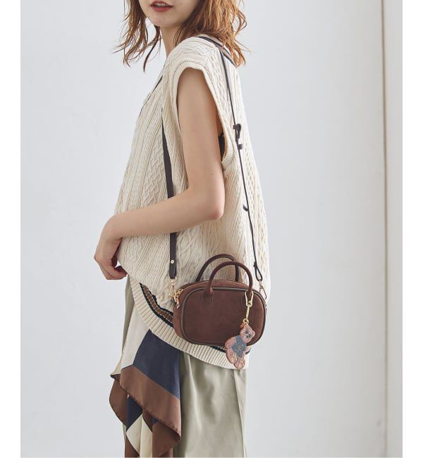 journal standard L'essage「《WEB限定》VELETTO/ベレット フェイクスエードショルダーバッグ」|ショルダー・メッセンジャー|