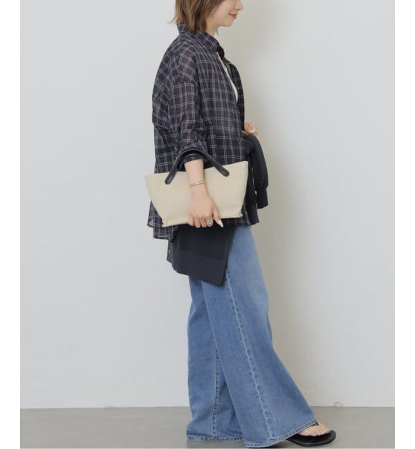 JOURNAL STANDARD relume「《追加2》コットンローンチェックオーバーサイズ」|シャツ・ブラウス|