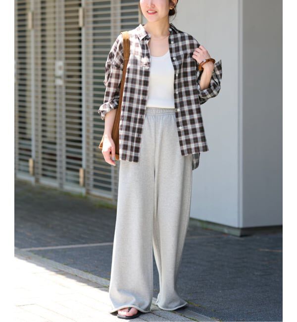 JOURNAL STANDARD relume「《追加2》コットンローンチェックオーバーサイズ」|シャツ・ブラウス|