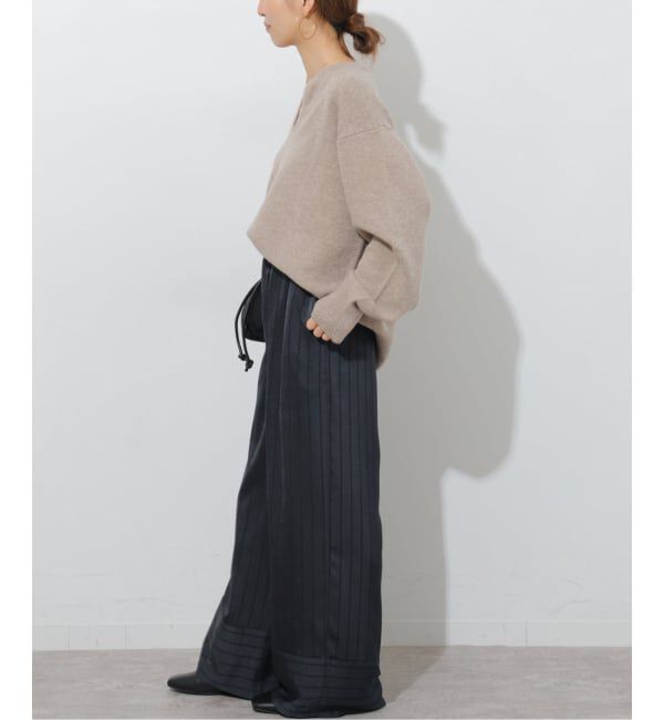 JOURNAL STANDARD relume「《予約》サテンストライプパジャマイージーパンツ」|その他|