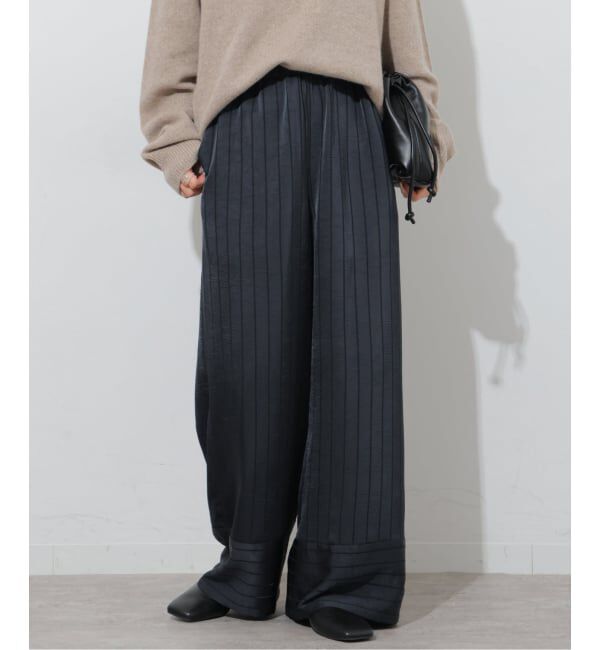 JOURNAL STANDARD relume「《予約》サテンストライプパジャマイージーパンツ」|その他|