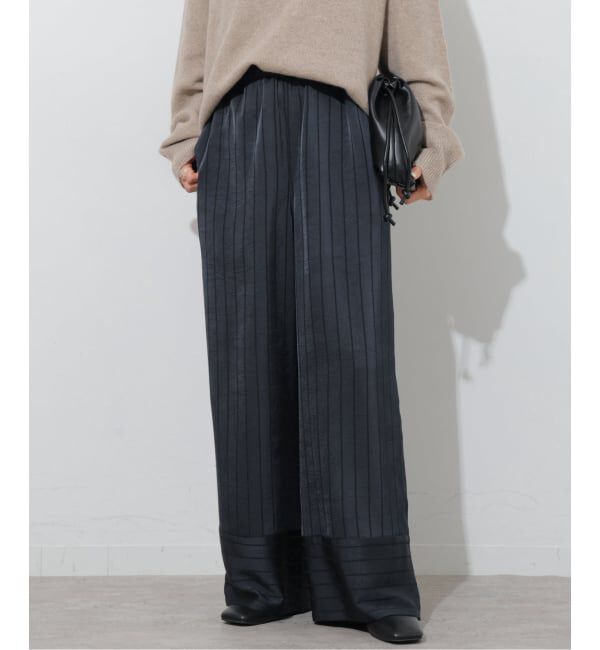 JOURNAL STANDARD relume「《予約》サテンストライプパジャマイージーパンツ」|その他|
