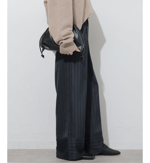 JOURNAL STANDARD relume「《予約》サテンストライプパジャマイージーパンツ」|その他|