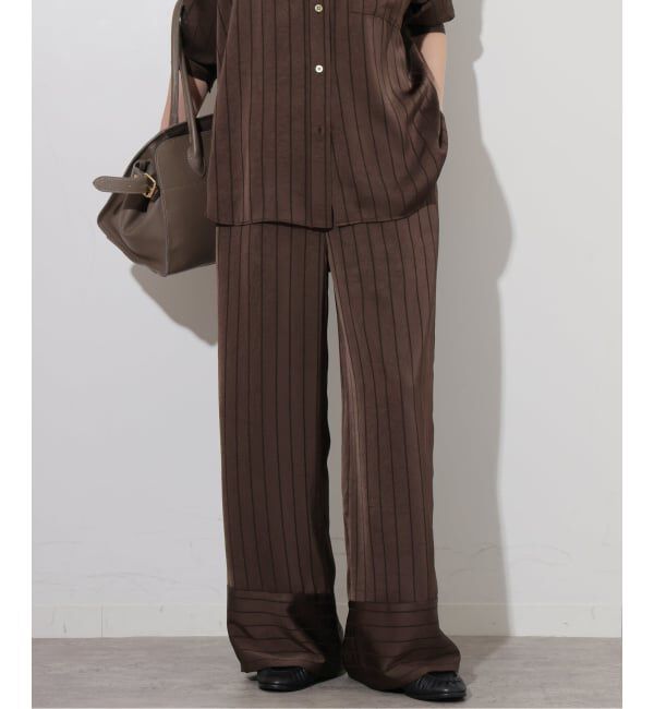 JOURNAL STANDARD relume「《予約》サテンストライプパジャマイージーパンツ」|その他|