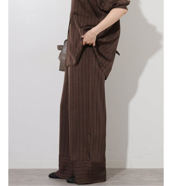 JOURNAL STANDARD relume「《予約》サテンストライプパジャマイージーパンツ」|その他|