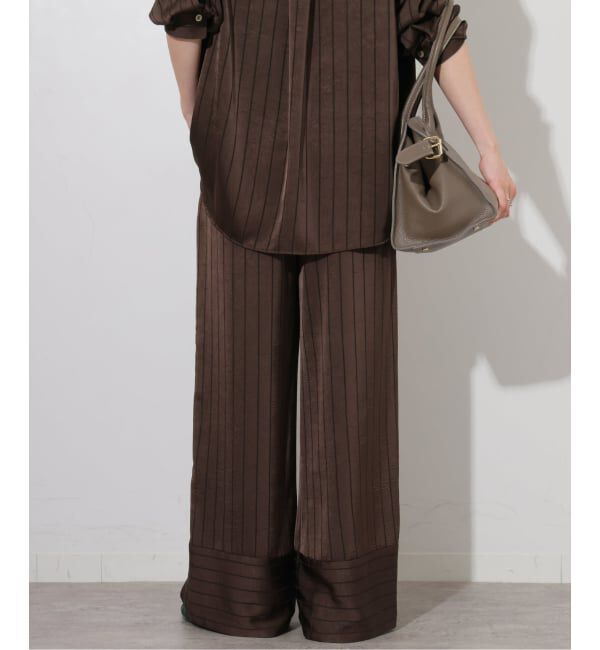 JOURNAL STANDARD relume「《予約》サテンストライプパジャマイージーパンツ」|その他|