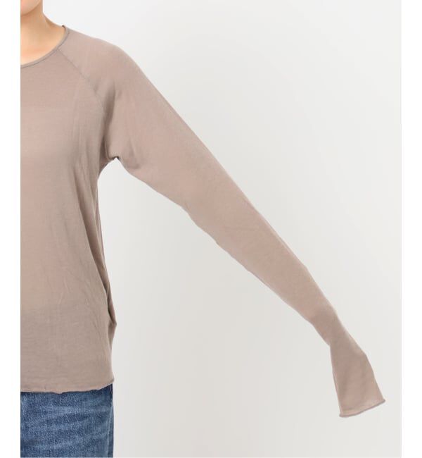 journal standard L'essage「《予約》シルク混ベア天竺プルオーバー」|Tシャツ・カットソー|
