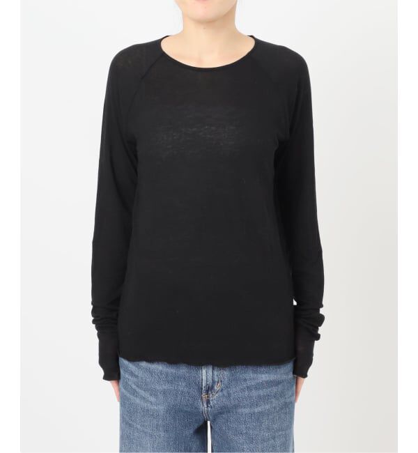 journal standard L'essage「《予約》シルク混ベア天竺プルオーバー」|Tシャツ・カットソー|