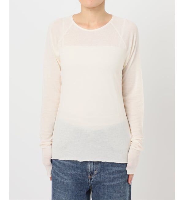 journal standard L'essage「《予約》シルク混ベア天竺プルオーバー」|Tシャツ・カットソー|
