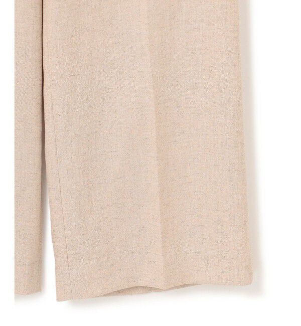 BEIGE,「CAROLE / リネンライクフルレングスワイドパンツ」|その他|