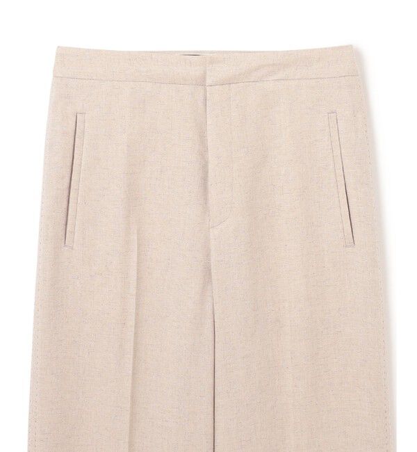 BEIGE,「CAROLE / リネンライクフルレングスワイドパンツ」|その他|