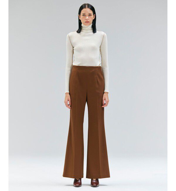 BEIGE,「【洗える・Precious掲載】DELANO / ハイストレッチフレアパンツ」|その他|