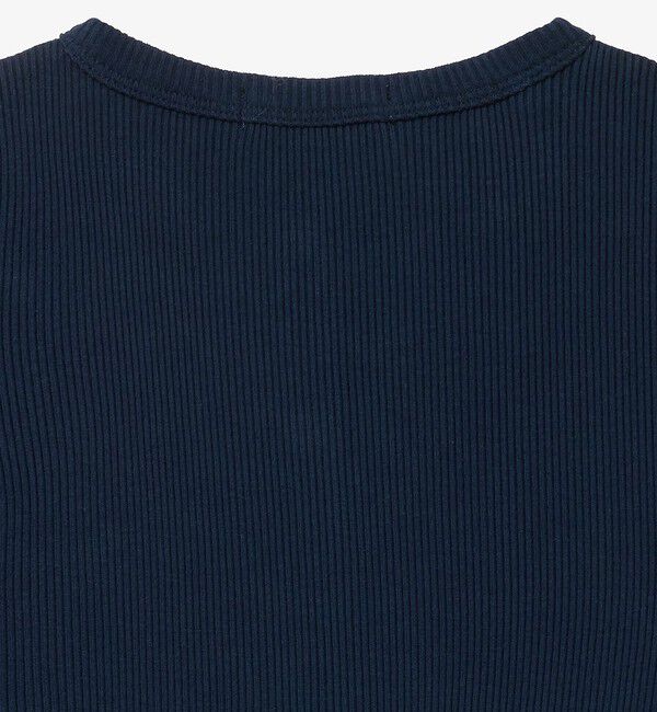 LACOSTE「ショート丈 リブジャージカーディガン」|カーディガン|
