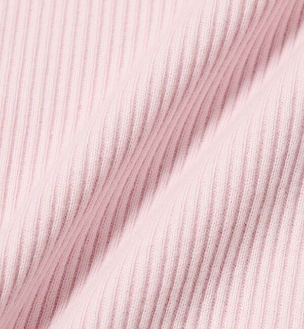 LACOSTE「ショート丈 リブジャージカーディガン」|カーディガン|
