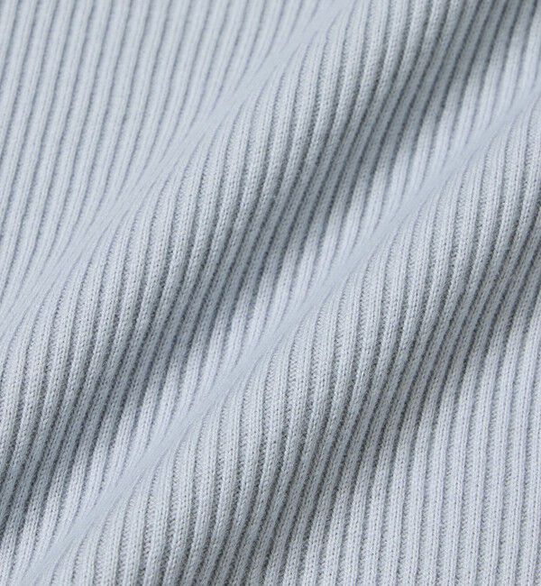 LACOSTE「ショート丈 リブジャージカーディガン」|カーディガン|