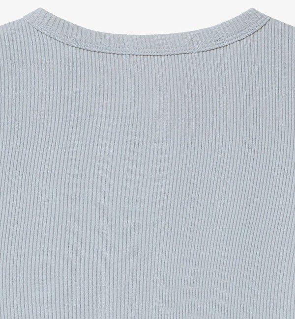 LACOSTE「ショート丈 リブジャージカーディガン」|カーディガン|