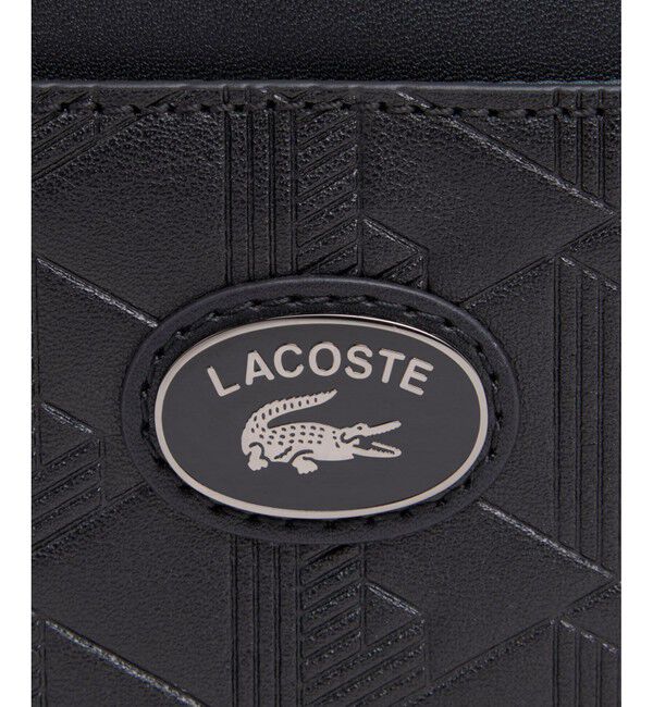 LACOSTE「モノグラム コンビネーションレポーターバッグ」|ショルダー・メッセンジャー|