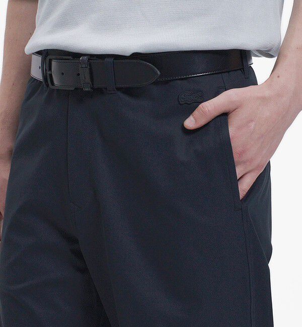 LACOSTE「スウェードタッチ ピーチワイドパンツ」|その他|