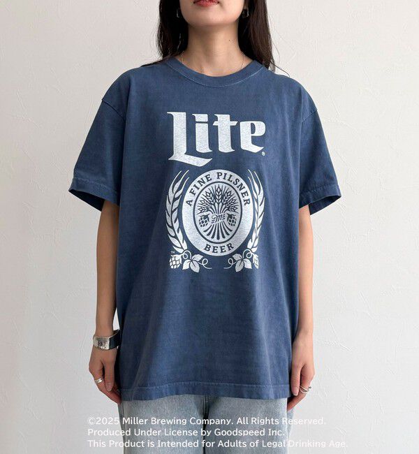 fredy emue「【GOOD ROCK SPEED/グッドロックスピード】Miller LITE 半袖Tシャツ」|Tシャツ・カットソー|
