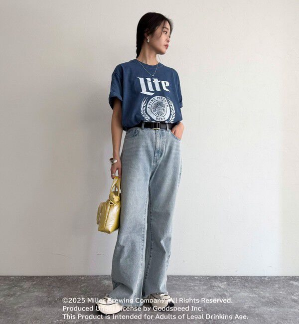 fredy emue「【GOOD ROCK SPEED/グッドロックスピード】Miller LITE 半袖Tシャツ」|Tシャツ・カットソー|