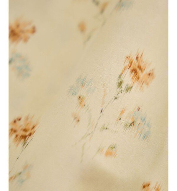 SALON adam et rope'「VINTAGE FLOWERプリントパンツ」|チノ|