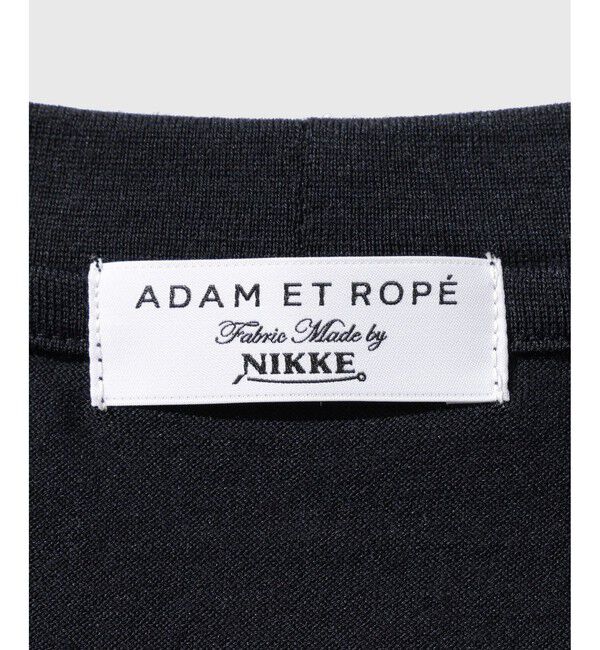 ADAM ET ROPE'「NIKKE ウール天竺 ノースリーブPO」|タンクトップ|