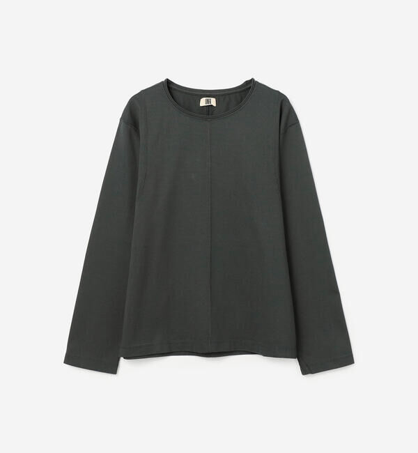  「UNFIL | シルケットコットンジャージー クルーネックTシャツ WOMEN」|Tシャツ・カットソー|