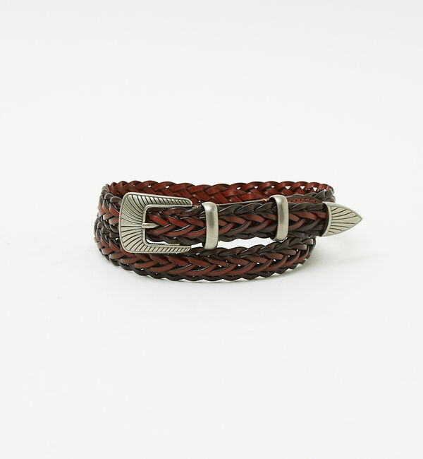 ABAHOUSE「【WEB限定】WESTERN BELT/ レザーウエスタンベルト」|ベルト|
