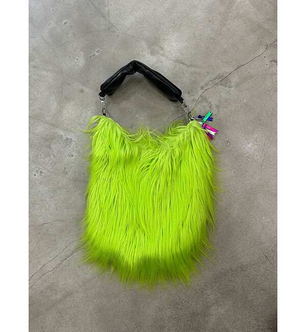 ABAHOUSE「【cheek/チーク】monster one shoulder/ファーバッグ/シ」|ショルダー・メッセンジャー|