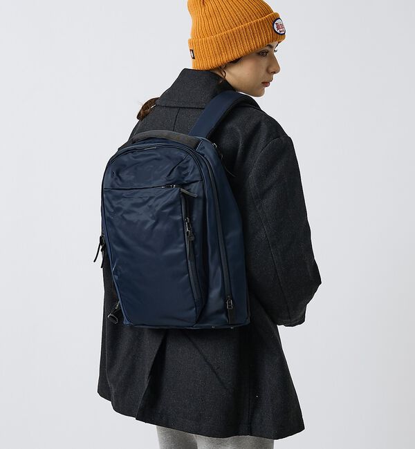 ABAHOUSE「【DsBk / ディーエスビーケー】 SOLID BACKPACK ／デイリーバ」|リュック|ネイビー