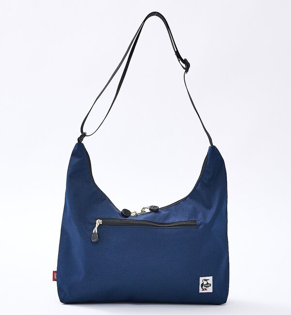 ABAHOUSE「【CHUMS / チャムス】Plain Shoulder Bag/ショルダーバッ」|ショルダー・メッセンジャー|ネイビー