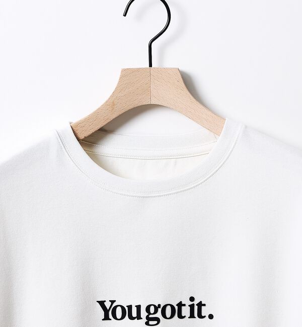 ABAHOUSE「【YOU GOT IT.】ベアポンチ ロゴ 半袖Tシャツ」|Tシャツ・カットソー|