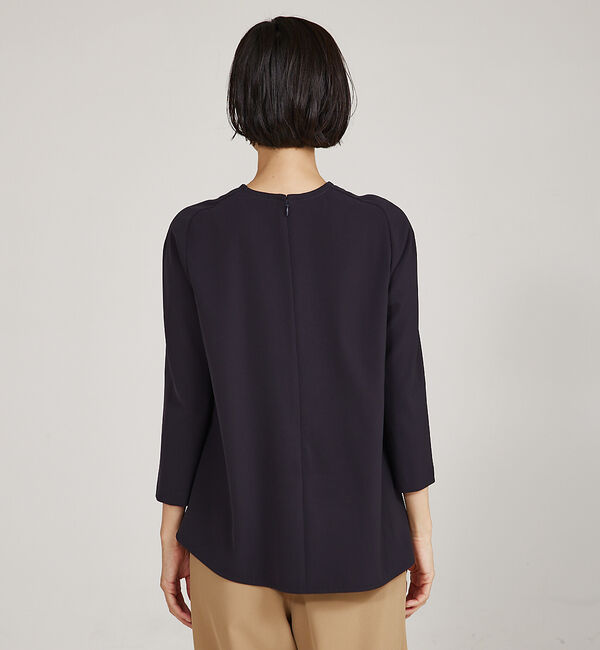 qualite「【セットアップ対応】アシメペプラムプルオーバー」|Tシャツ・カットソー|
