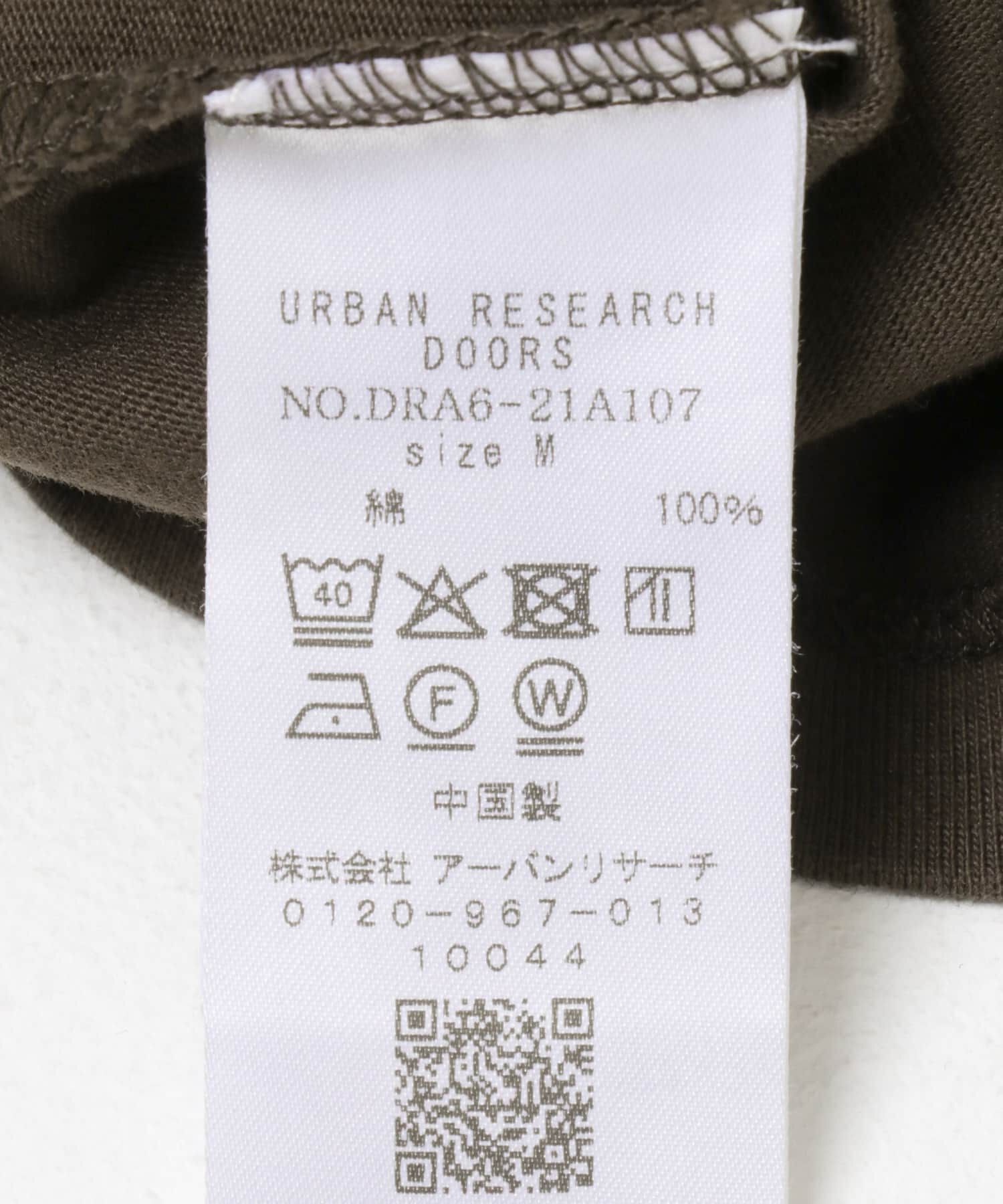 URBAN RESEARCH DOORS「Grow Organic クルーネックロングスリーブTシャツ」|Tシャツ・カットソー|