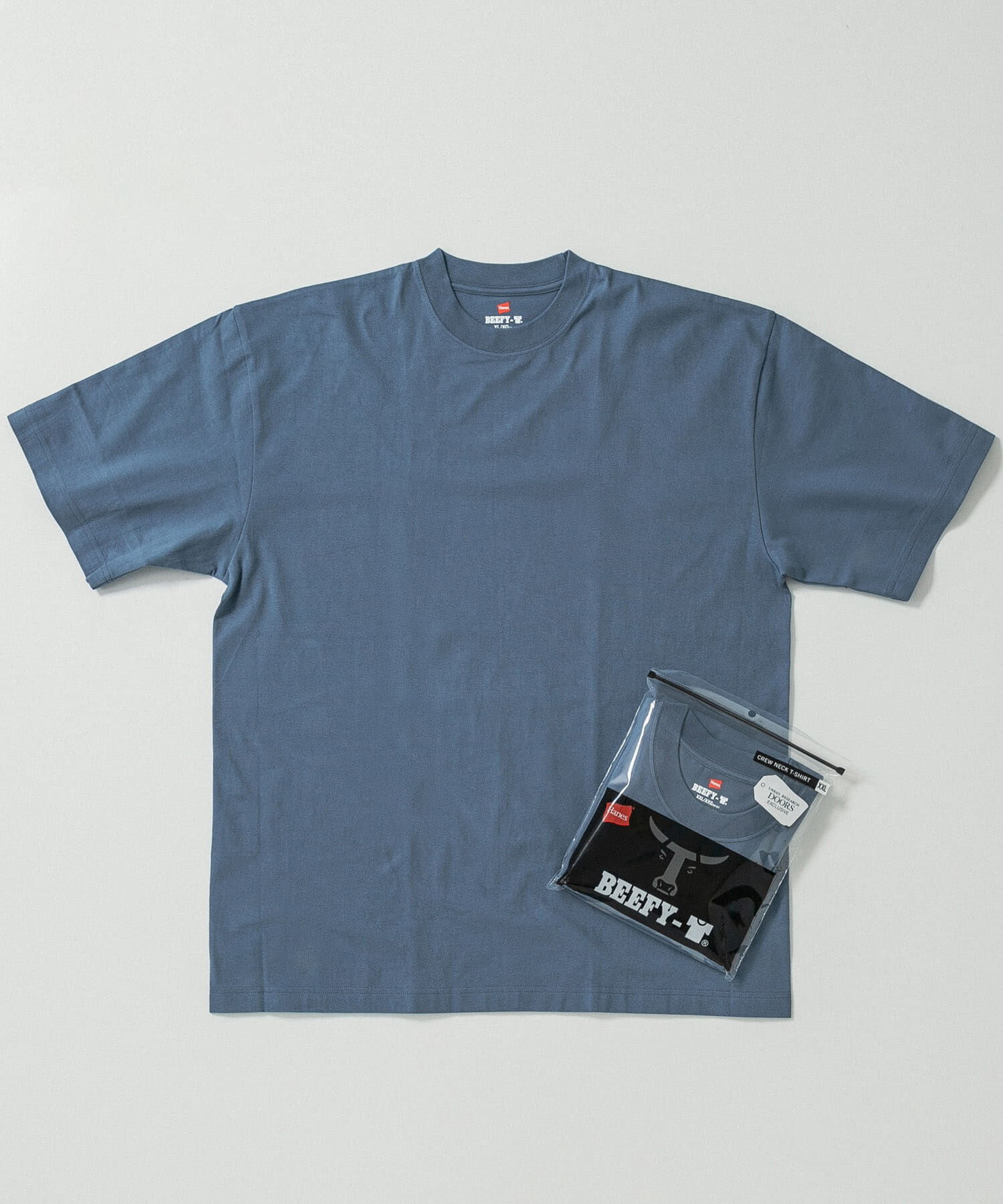 URBAN RESEARCH DOORS「『別注』HANES&times;DOORS　BEEFY-T DOORS FIT SHORT-SLEEVE」|Tシャツ・カットソー|