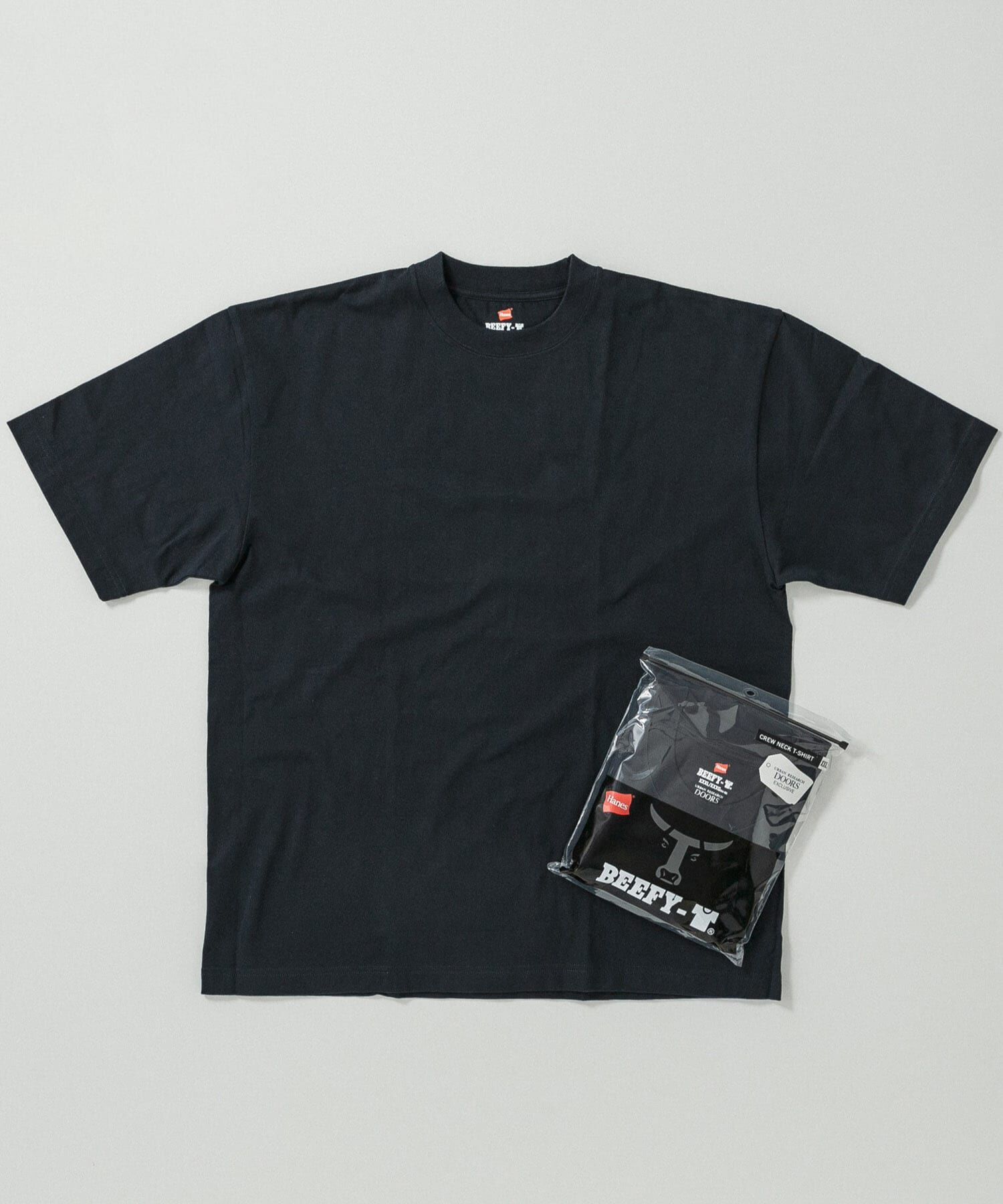 URBAN RESEARCH DOORS「『別注』HANES&times;DOORS　BEEFY-T DOORS FIT SHORT-SLEEVE」|Tシャツ・カットソー|