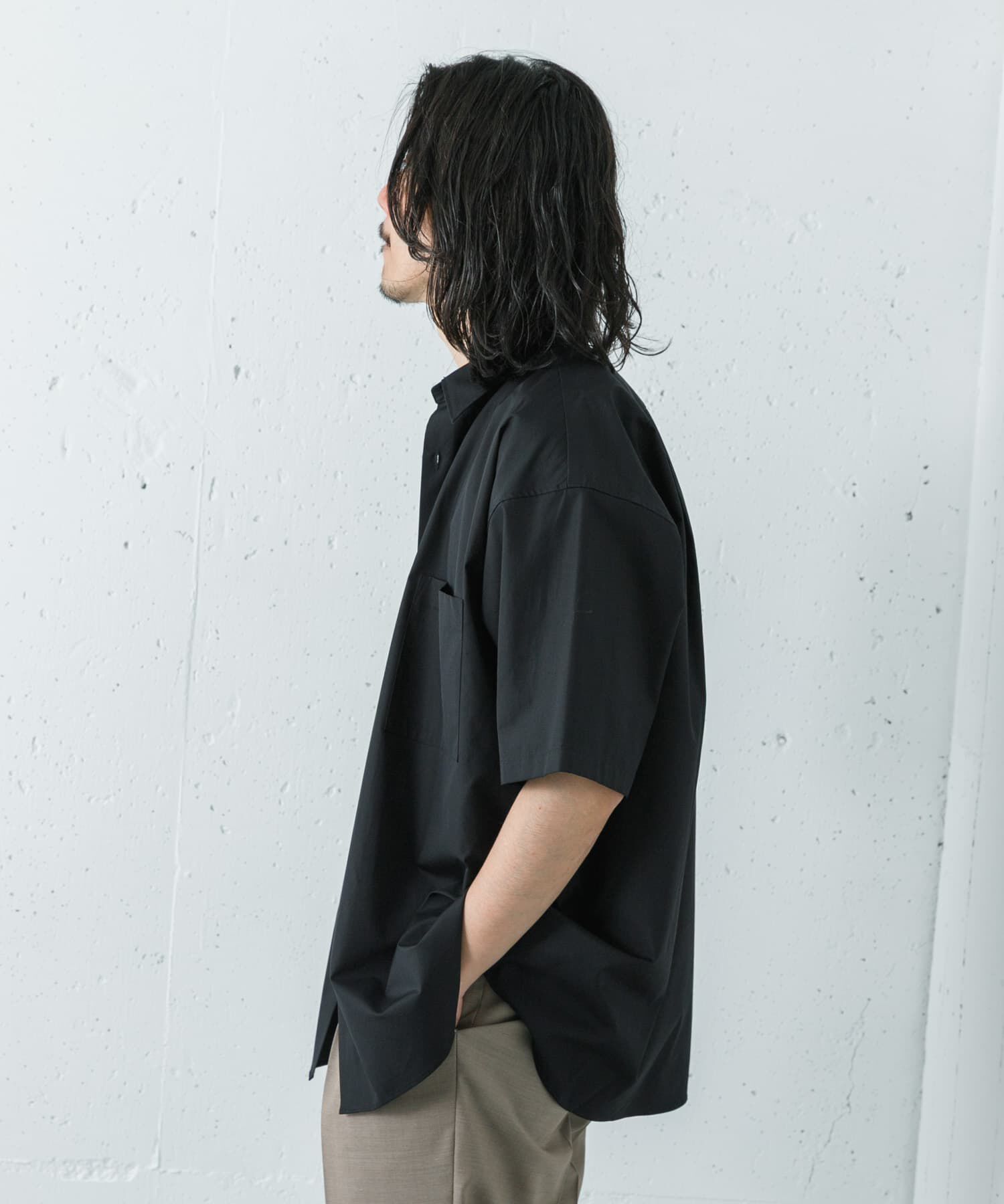 URBAN RESEARCH「THOMAS MASON SHORT-SLEEVE OVER SHIRTS」|シャツ・ブラウス|