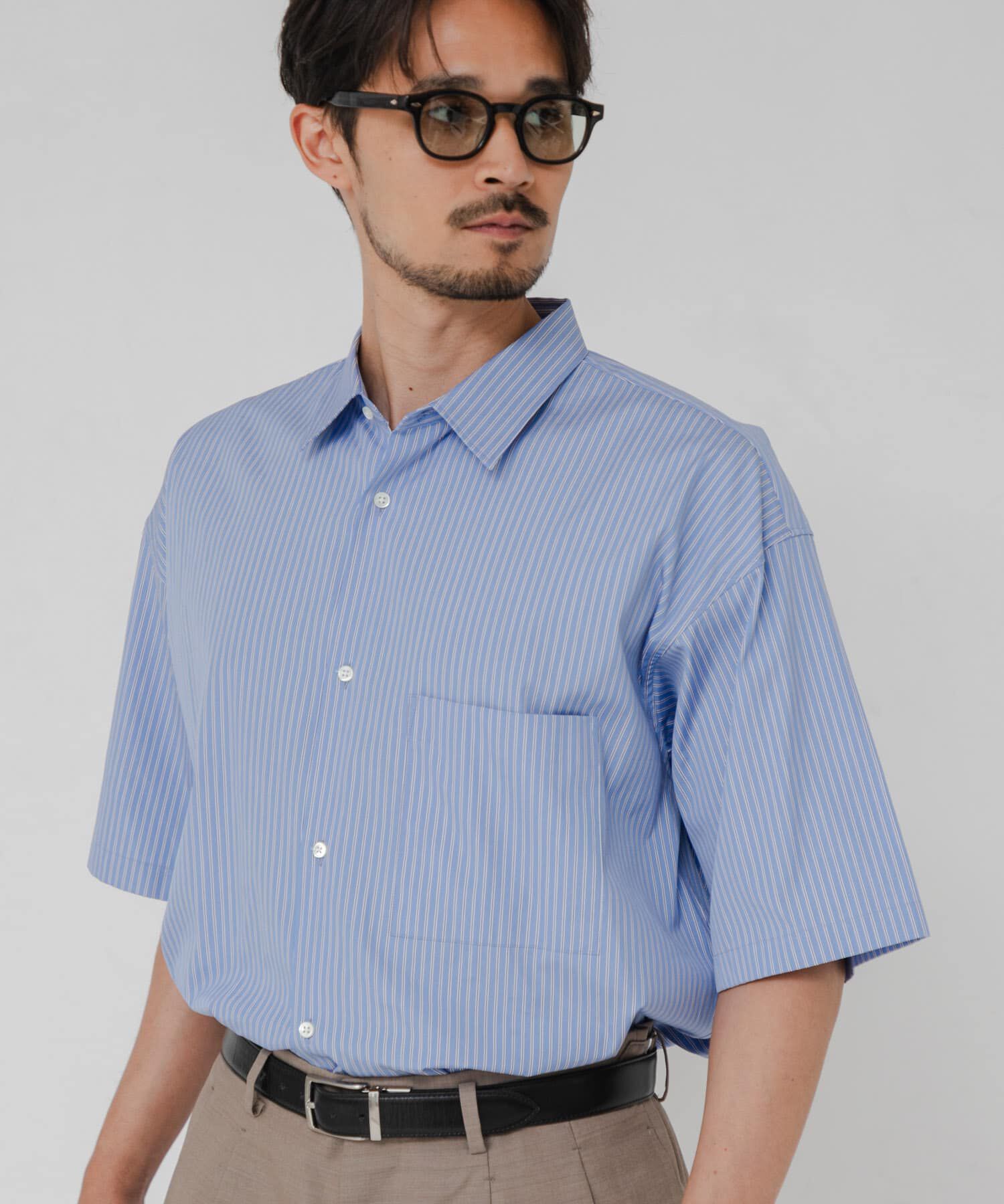 URBAN RESEARCH「THOMAS MASON SHORT-SLEEVE OVER SHIRTS」|シャツ・ブラウス|