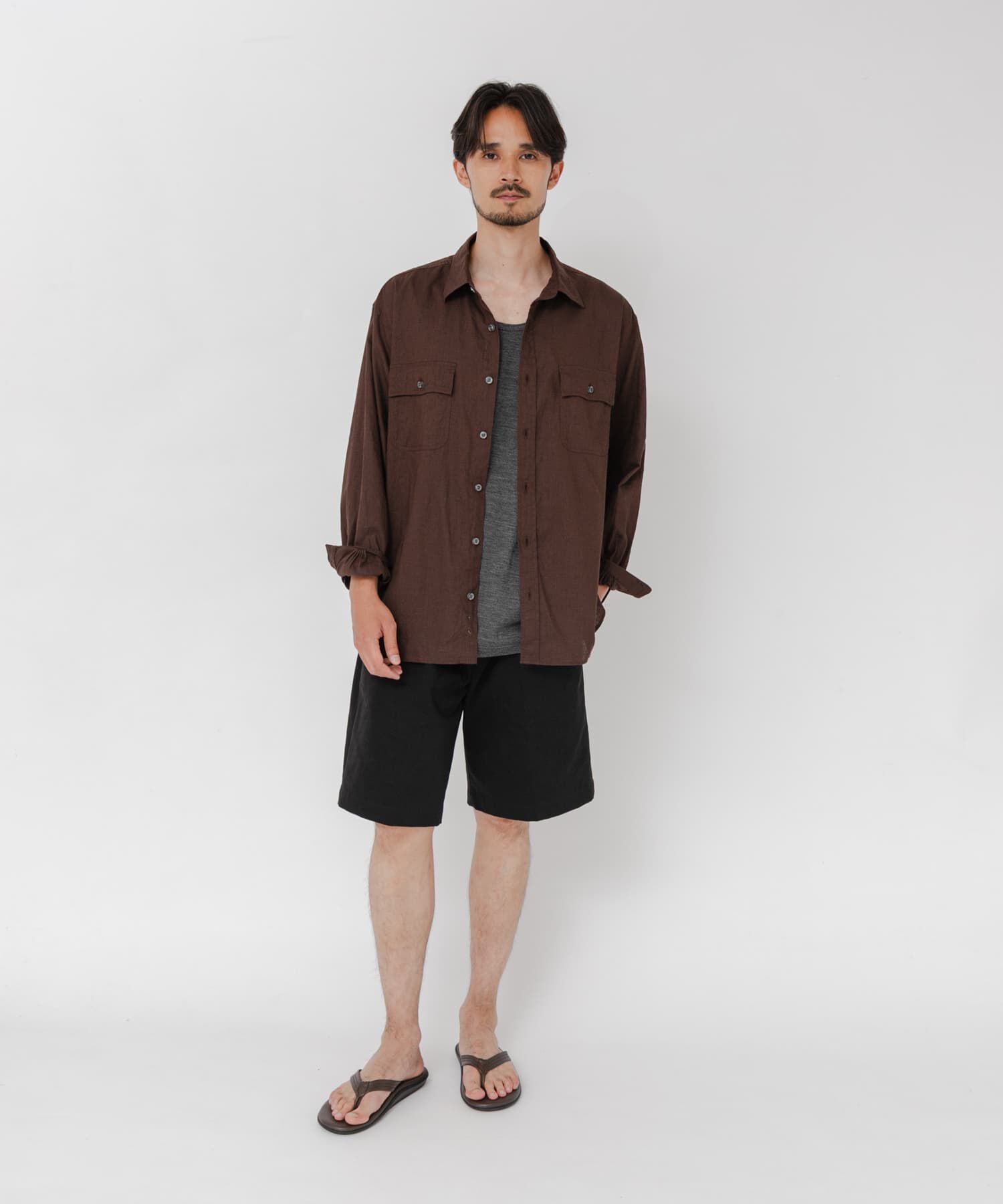 URBAN RESEARCH「『別注』BROOKS BROTHERS&times;URBAN RESEARCH　SAFARI SHIRTS LONG-SLEEVE」|シャツ・ブラウス|