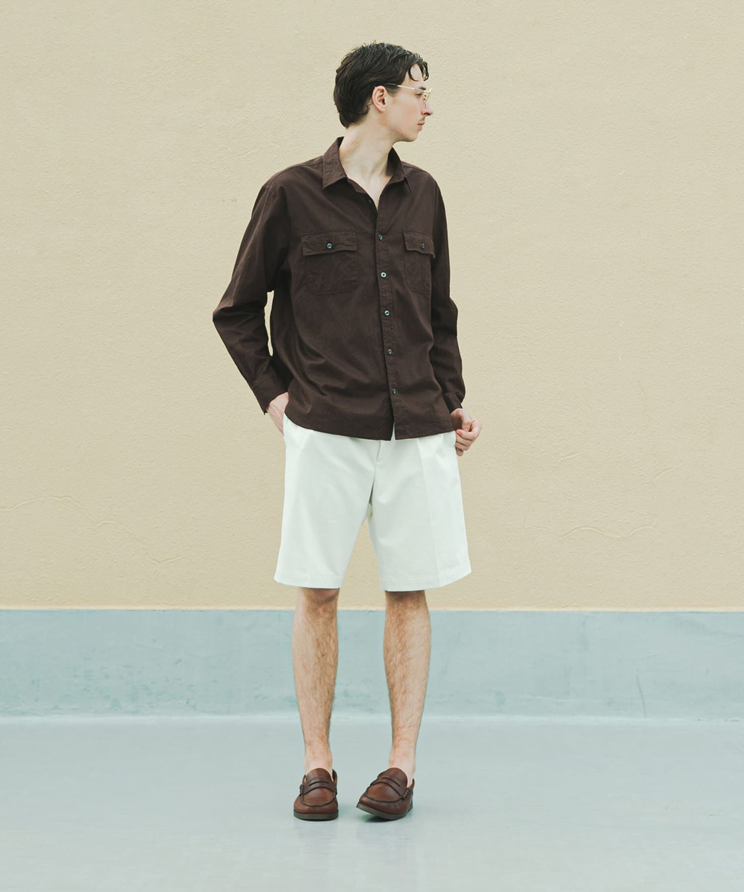 URBAN RESEARCH「『別注』BROOKS BROTHERS&times;URBAN RESEARCH　SAFARI SHIRTS LONG-SLEEVE」|シャツ・ブラウス|